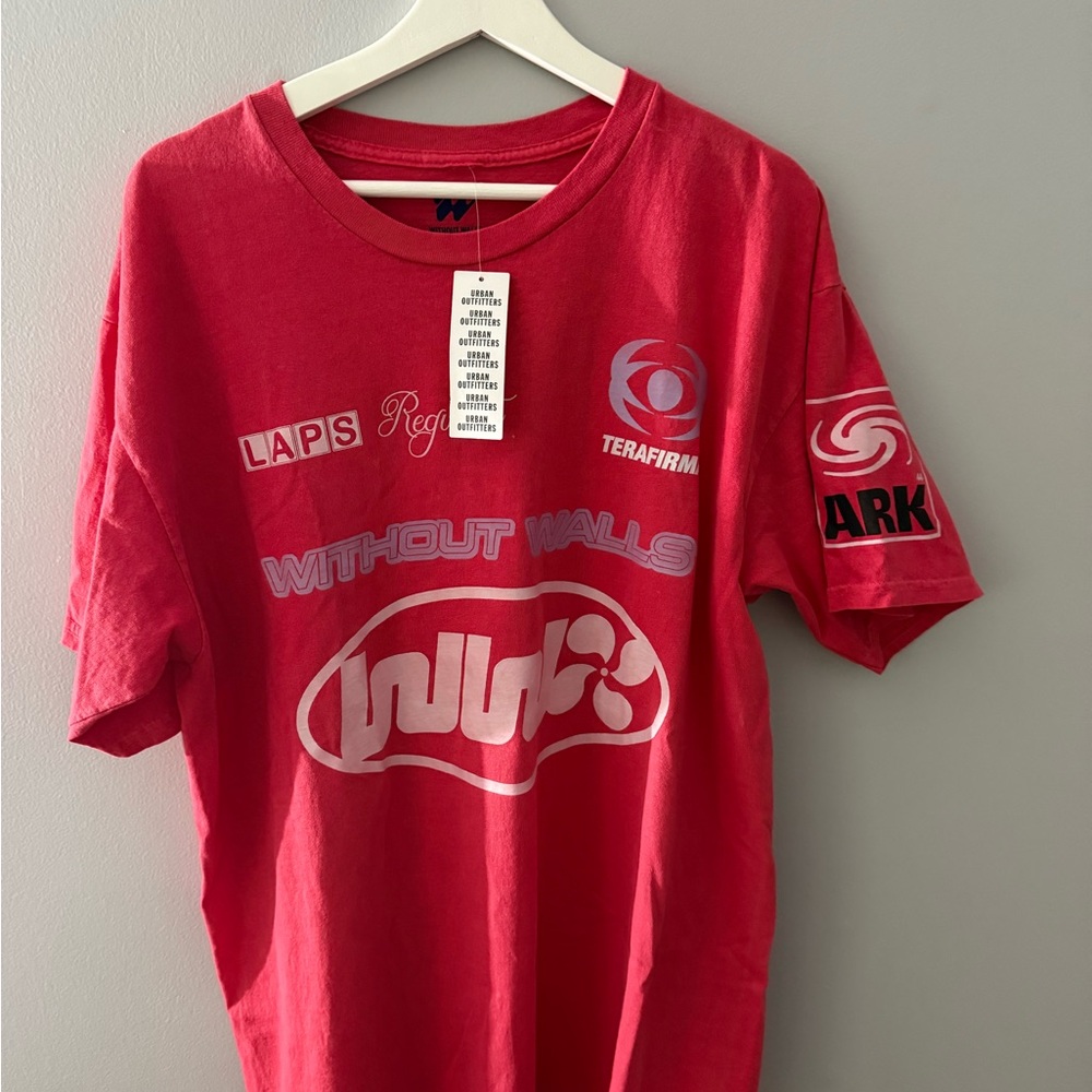 Urban Outfitters Red Graphic Tee